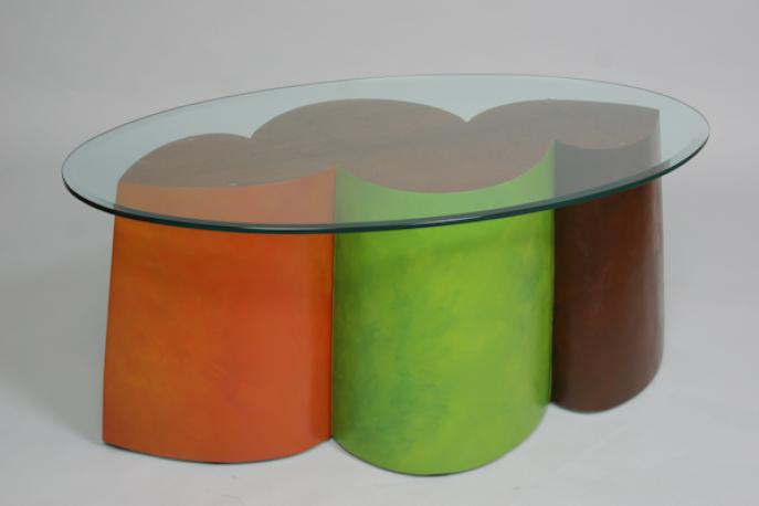 Coffee Table, glass coffee table, table, colorful